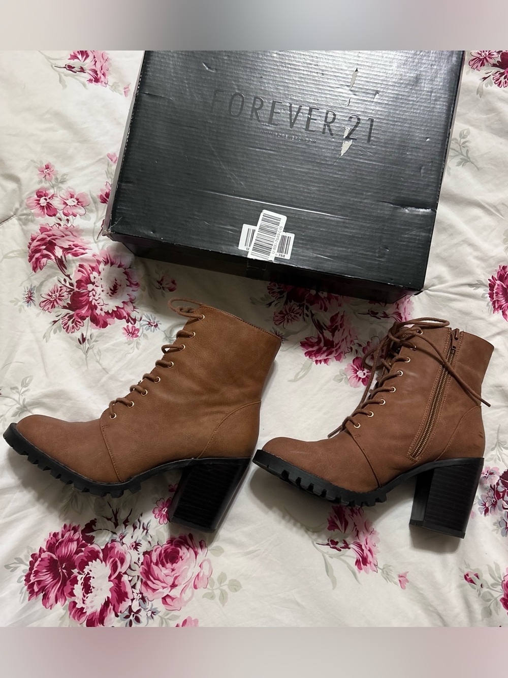 Forever 21 Tan Boots